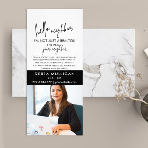 Moderne Real Anwesen Marketing Rack Card Werbekarte