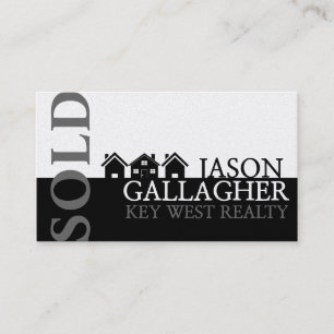 Moderne Realty Real Anwesen Realtor Business Card Visitenkarte