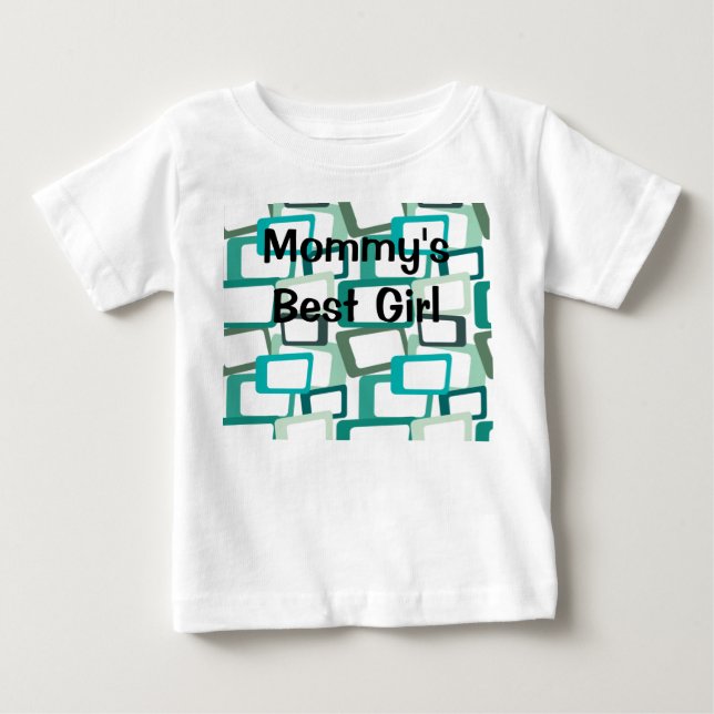 Moderne Rechtecke aus dem Mittelalter Baby T-shirt (Vorderseite)