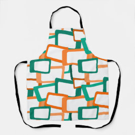 Moderne Rechtecke aus dem Mittelalter Schürze