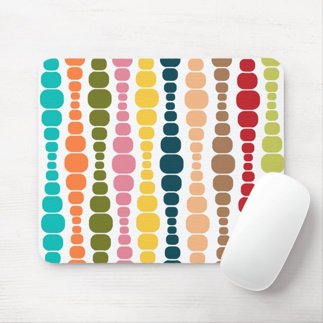 Moderne Rechtecke Mousepad (Mit Mouse)