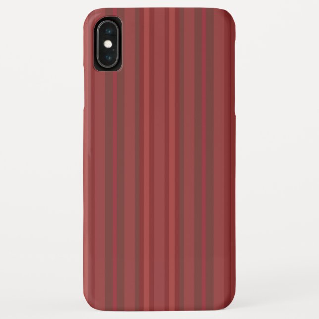 Moderne Red Case-Mate Barely Es iPhone XS Max Hülle (Rückseite)
