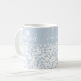 Moderne Redewendungen mit Blumenkohl und Tasse nac