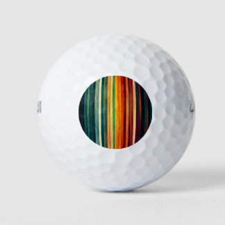 Moderne Regenbogenfarben Golfball