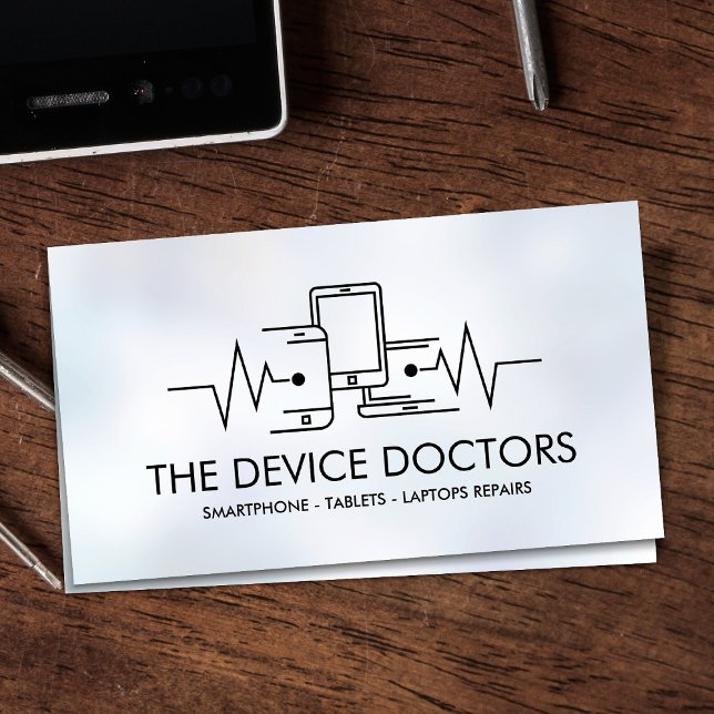 Moderne Reparatur Beruflicher Geräte Visitenkarte (Von Creator hochgeladen)