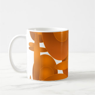 Moderne Retro-Geometrie-Design Kaffeetasse
