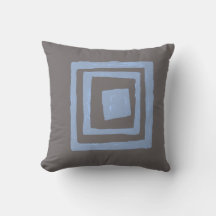 Moderne Retro-Inspirierte Plätze in Grau Blau