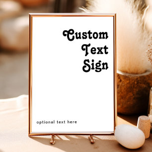 Moderne Retro-Lettering-Karten und Geschenke indiv Poster