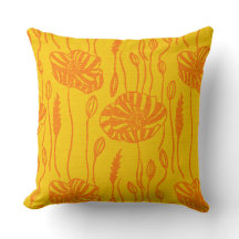 moderne retro-poppige Illustration gelb