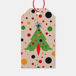 Moderne Retro-Rakete des Mittelalters Geschenkanhänger