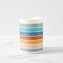 Moderne Retro-Sonnenschutzstreifen Personalisiert