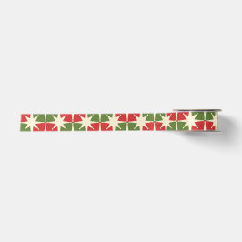Moderne Retro-Sternexplosionen des Mittelalters Satinband