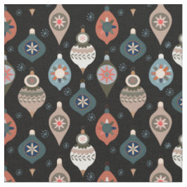 Moderne Retro Weihnachtsschmuck Stoff