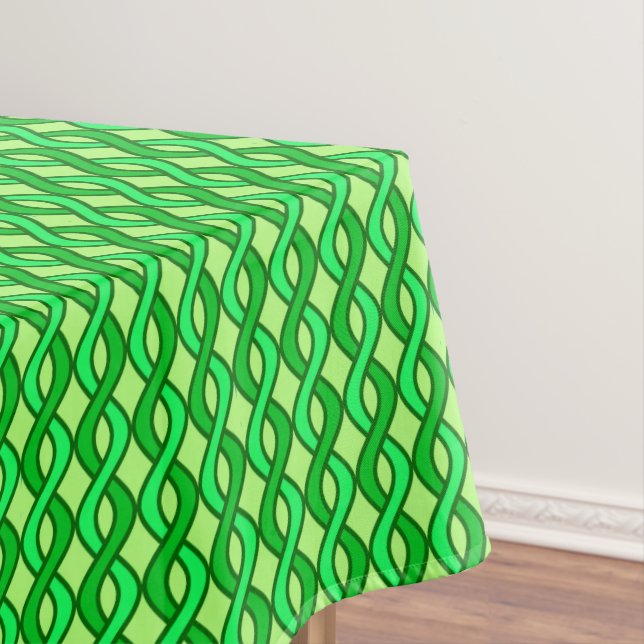 Moderne Ribbons aus der Mitte des Jahrhunderts in  Tischdecke (Beispiel)