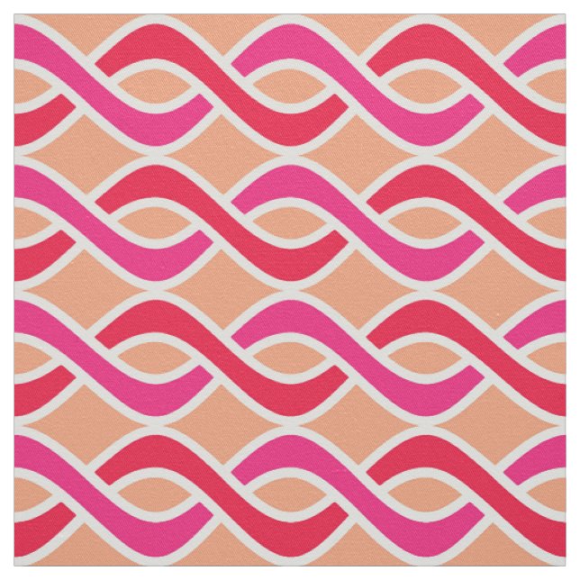 Moderne Ribbons aus der Mitte des Jahrhunderts, Ko Stoff (Muster)