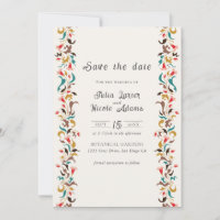 Moderne romantische Elegante Blumenzeremonie