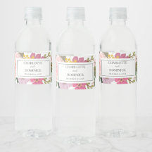 Moderne Rosa Blumengarten Frühjahrspüngel Hochzeit