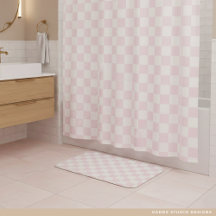 Moderne rosa karierte Muster