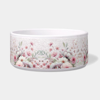 Moderne rosa Keramik Pet Bowl Napf