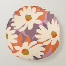 Moderne rosa künstlerische Daisies Nature Wohngest