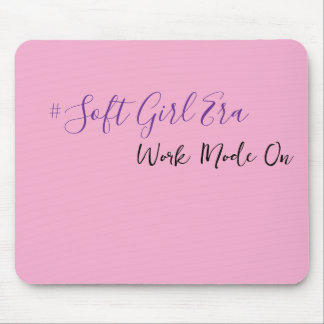 Moderne rosa Mädchen-Motiv-Mauspad Mousepad