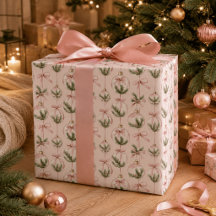 Moderne rosa Weihnachtsbaumschmuck-Verpackungspapi