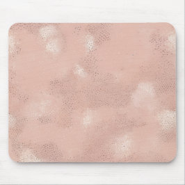 Moderne rosafarbene Abstraktion Mousepad