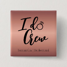 Moderne Rose Gold I Crew Bachelorette