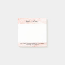 Moderne Rose-Gold-Marmor-Wirbel