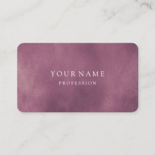 Moderne Rose Gold Minimal Silk Metallic Weiß Visitenkarte