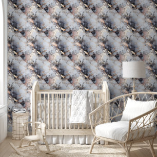 Moderne Rose Gold Rosa Marmor Tapete