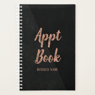 Moderne Rose Gold Terminkalender Planer