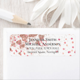 Moderne Rose Gold Trendy Budget Hochzeit