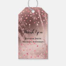 Moderne Rose Gold Trendy Budget Hochzeit
