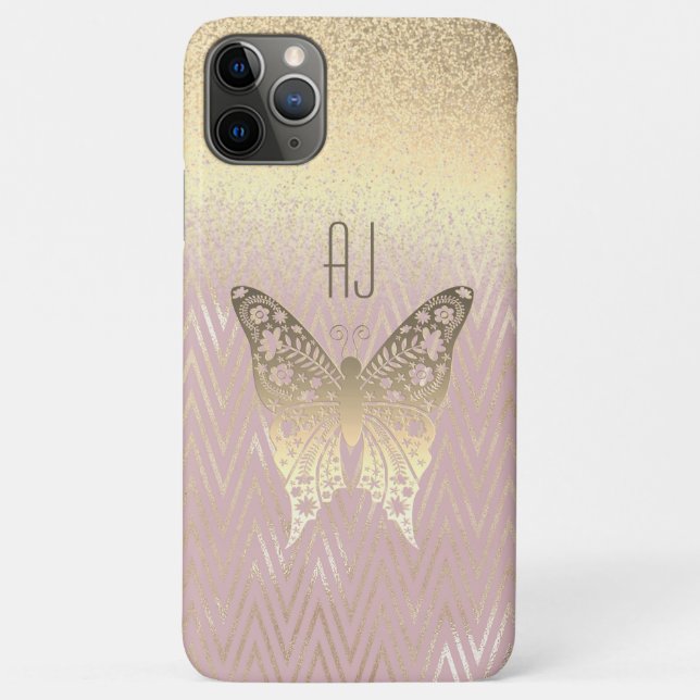Moderne Roségold Case-Mate iPhone Hülle (Rückseite)