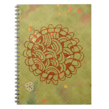 Moderne Rostgrüne Sonnenblüte