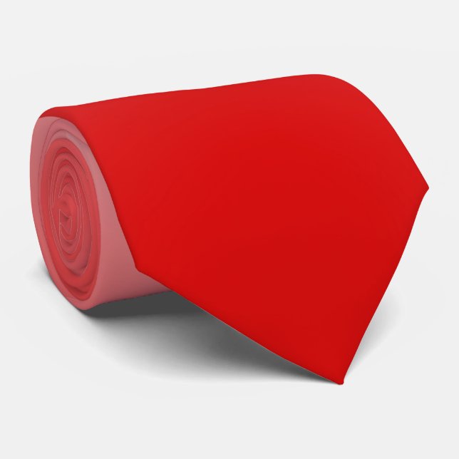 Moderne, rot-weiße Gradient Abstrakte Neck Tie Krawatte (Gerollt)