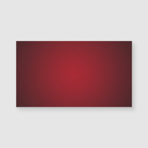 Moderne rote-körnige Vignette mit schwarzem Rand Magnetkarte