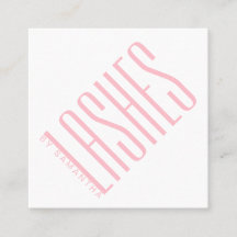 Moderne rötlich-rosa lasche dünne Typografie