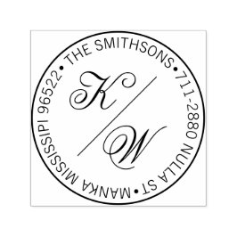 Moderne Rücksendeadresse Permastempel