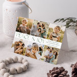 Moderne Ruhe und Freude FotoCollage Feiertagskarte<br><div class="desc">Farbenfrohe und moderne Ferienkarte mit einer 6-Foto-Collage Ihrer Lieblings-Fotos auf der Vorderseite. "Friede und Freude" wird in abwechselnd hellen und dunkelgrünen Buchstaben dargestellt. Personalisieren Sie die Vorderseite der Karte, indem Sie einen individuellen Feiertagsgruß, Namen und das Jahr hinzufügen. Die Innenseite der Karte bietet Platz für Ihre persönliche Nachricht, die von...</div>