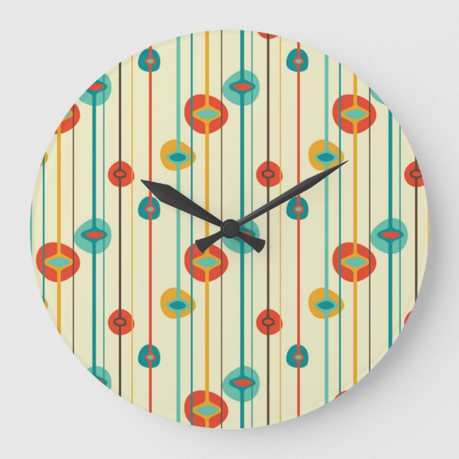 Moderne Rundwand-Uhr des Mittelalters Große Wanduhr (Vorderseite)
