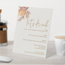 Moderne Rustikale Herbst Boho Blumenhochzeit