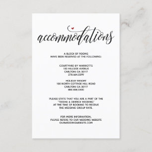 Moderne rustikale Hochzeitsanpassungskarte Begleitkarte