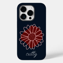 Moderne rustikale Sonnenblume Case-Mate iPhone 14 Pro Hülle