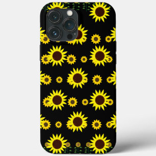 Moderne rustikale Sonnenblumenmuster Case-Mate iPhone Hülle