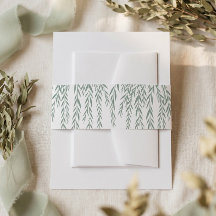 Moderne Rustikale Weidenbaum-Blatt-Boho-Hochzeit