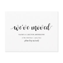 Moderne rustikale, wir haben uns bewegt, Adresse A