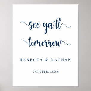 Moderne Rustique, Affiche Voir tout le monde demai