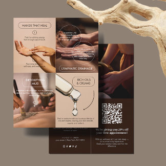 Moderne Salon-Spa-Promotion Flyer